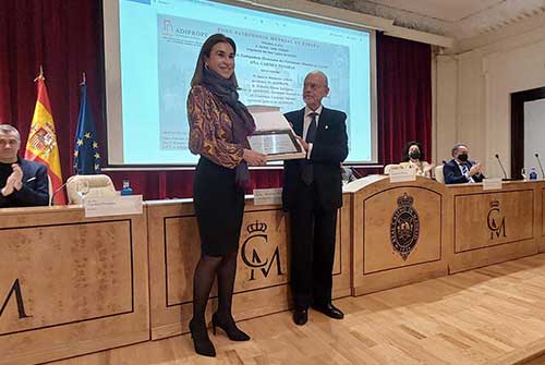 Carmen Posadas nombrada Embajadora Honoraria del Patrimonio Mundial de España