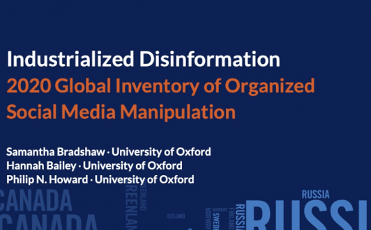 Informe de Oxford sobre manipulación de redes por gobiernos y partidos