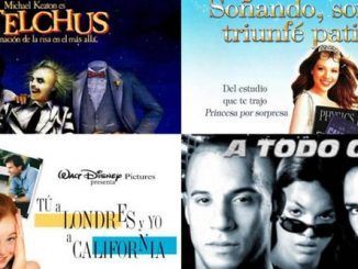 Las películas cambian su nombre