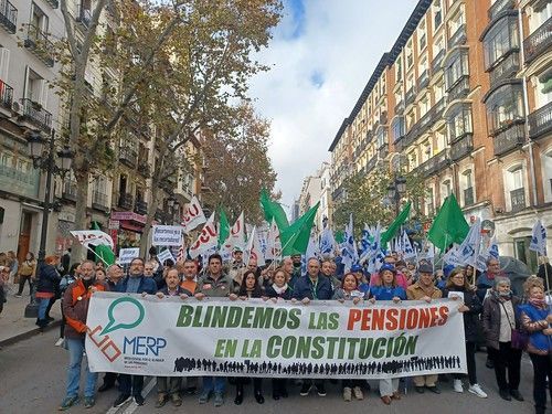 La calle exige blindar las pensiones en la Constitución