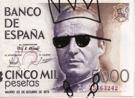 El emérito se ríe, una vez mas, de los españoles