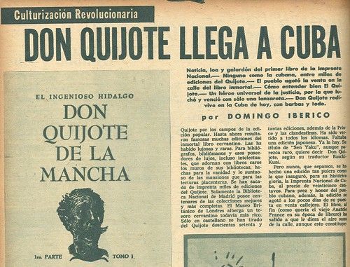 De cuando Don Quijote desermarcó en La Habana @eliadesacosta1