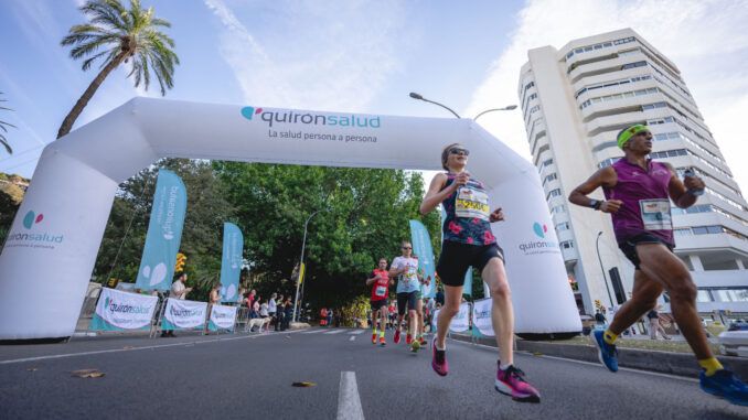 Quirónsalud, Proveedor Médico Oficial del TotalEnergies Media Maratón de Málaga 2025