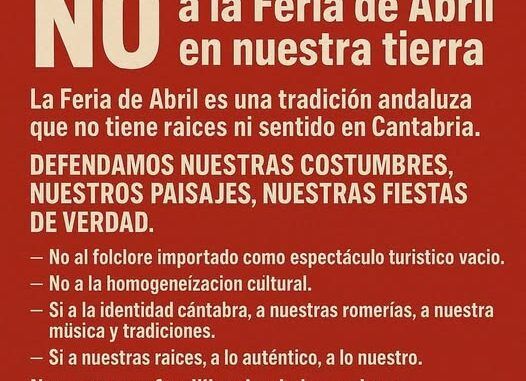 Llega la Feria de Abril y los ignorantes florecen como margaritas en primavera por los prados de Cantabria